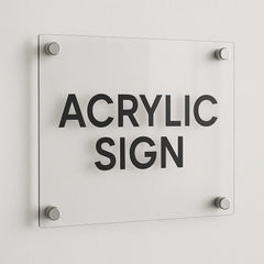 Collection image for: Acrylic Signs
