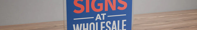 Signs at Wholesale Custom UV print acrylic sign 