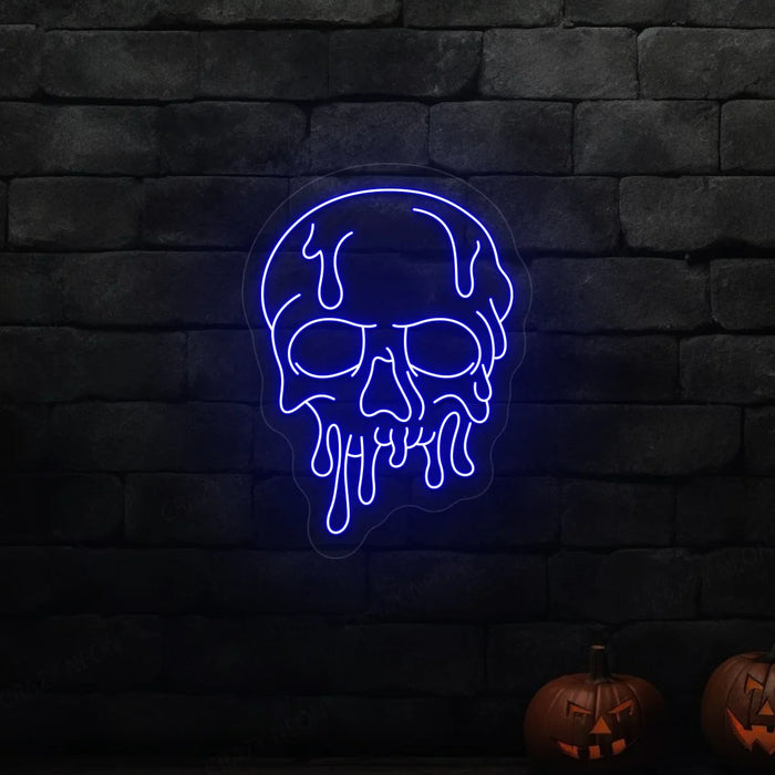 LED Skull Neon Sign | Indoor | Wall Mounting