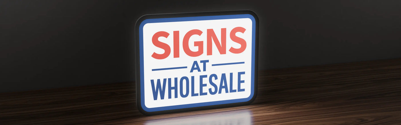 Signs at Wholesale ultra-thin lightbox sign