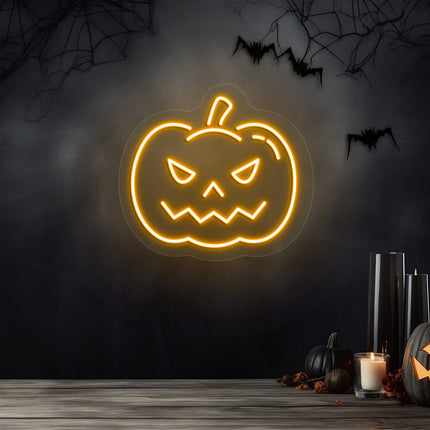 Pumpkin Neon Sign | Indoor | Wall Mounting