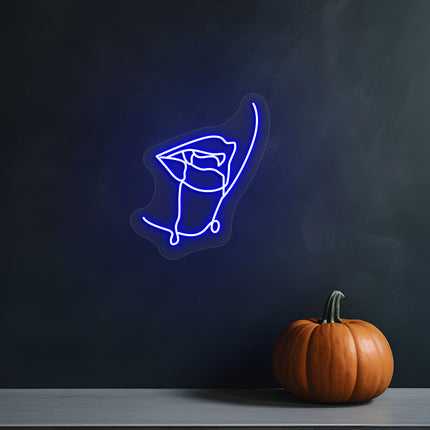 Dracula Mouth Neon Sign | Indoor | Wall Mounting