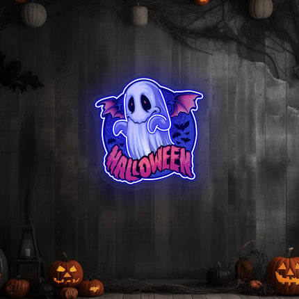 Halloween Ghoul Neon Artwork | Indoor | Wall Mounting